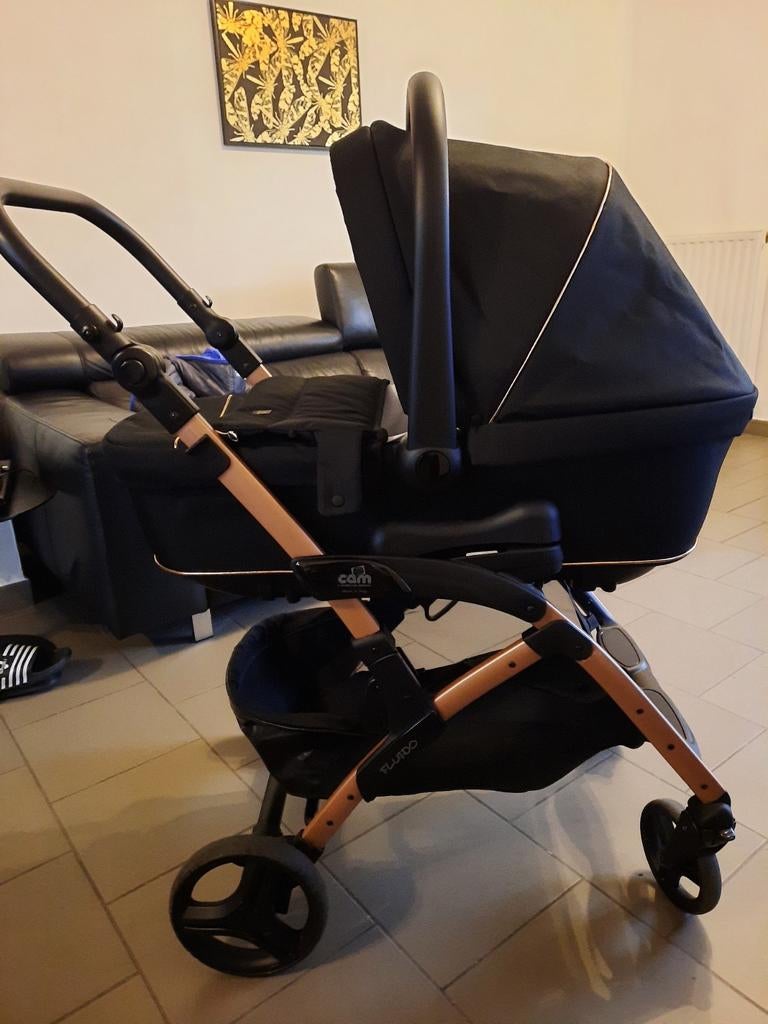 Poussette trio Cam fluido, Enfants & Bébés, Enlèvement ou Envoi, Poussette