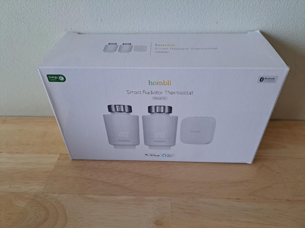Hombli smart radiator thermostat starterskit, Ophalen, Slimme thermostaat, Zo goed als nieuw