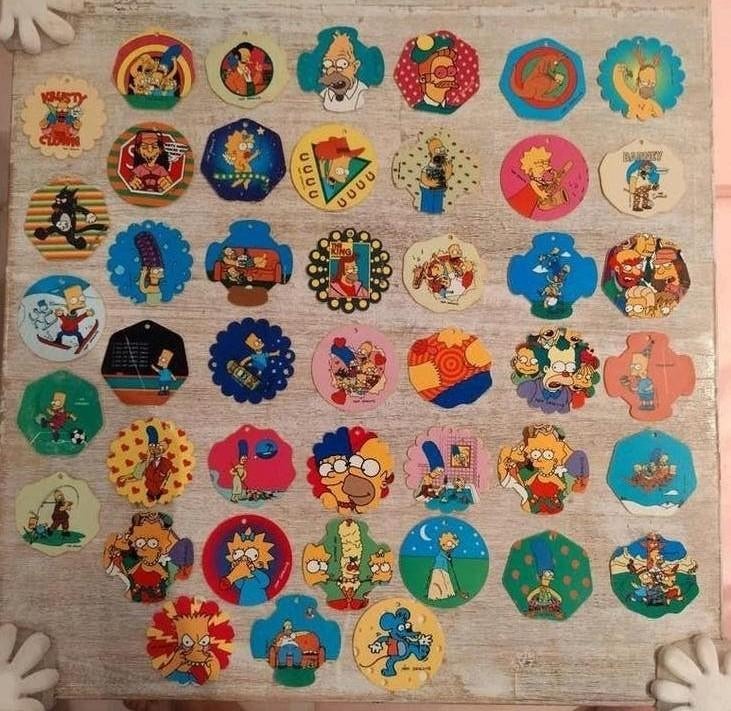 Les 44 grands et 48 plus petits du flippo des Simpsons, Collections, Enlèvement ou Envoi