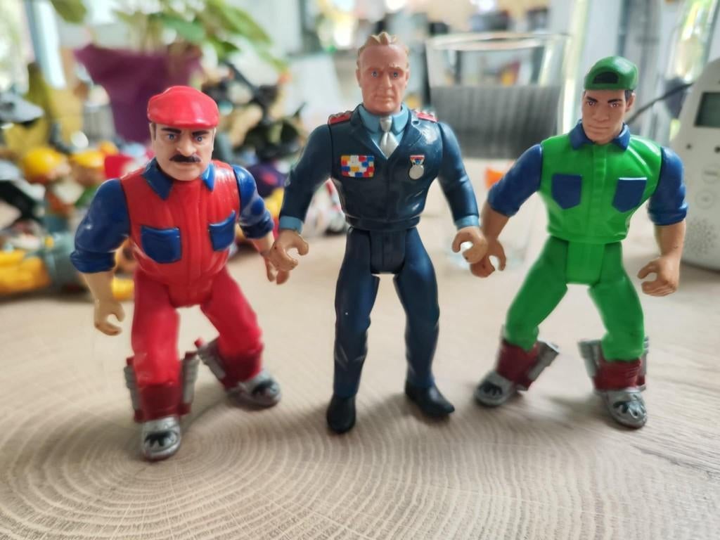 Figurines Mario Bros Movie (ERTL 1993), Collections, Enlèvement ou Envoi, Utilisé