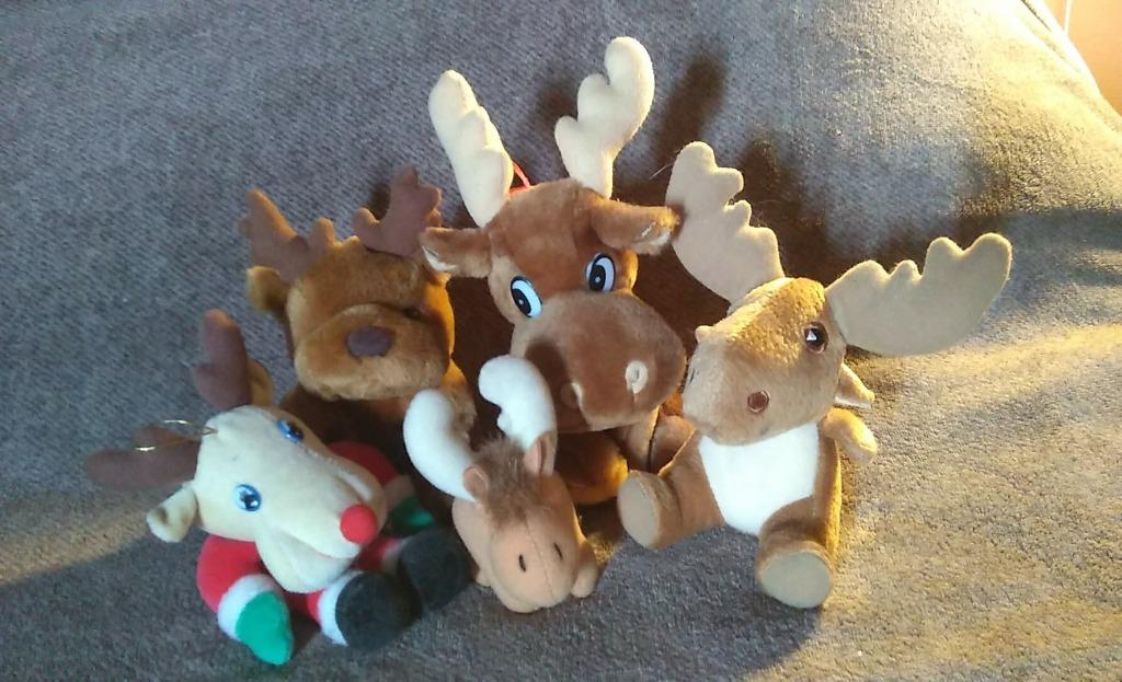 rendier knuffels alles samen, Ophalen of Verzenden