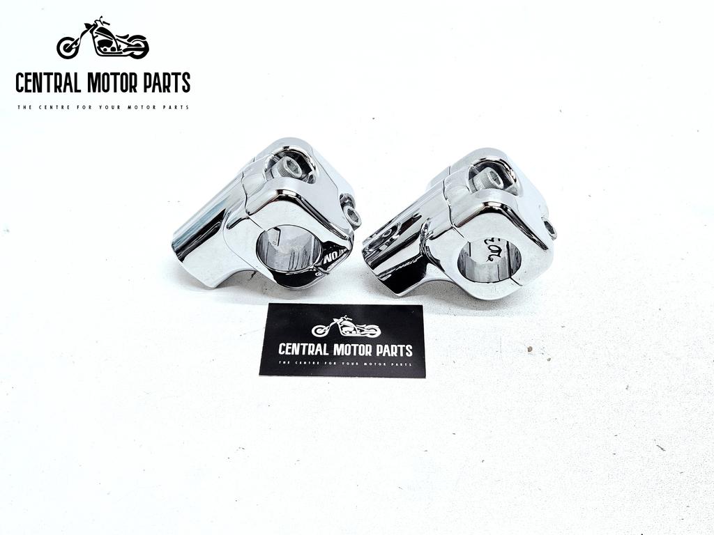 Réhausseurs Fat Bar chromés 1,25 pouces, Enlèvement ou Envoi, Utilisé