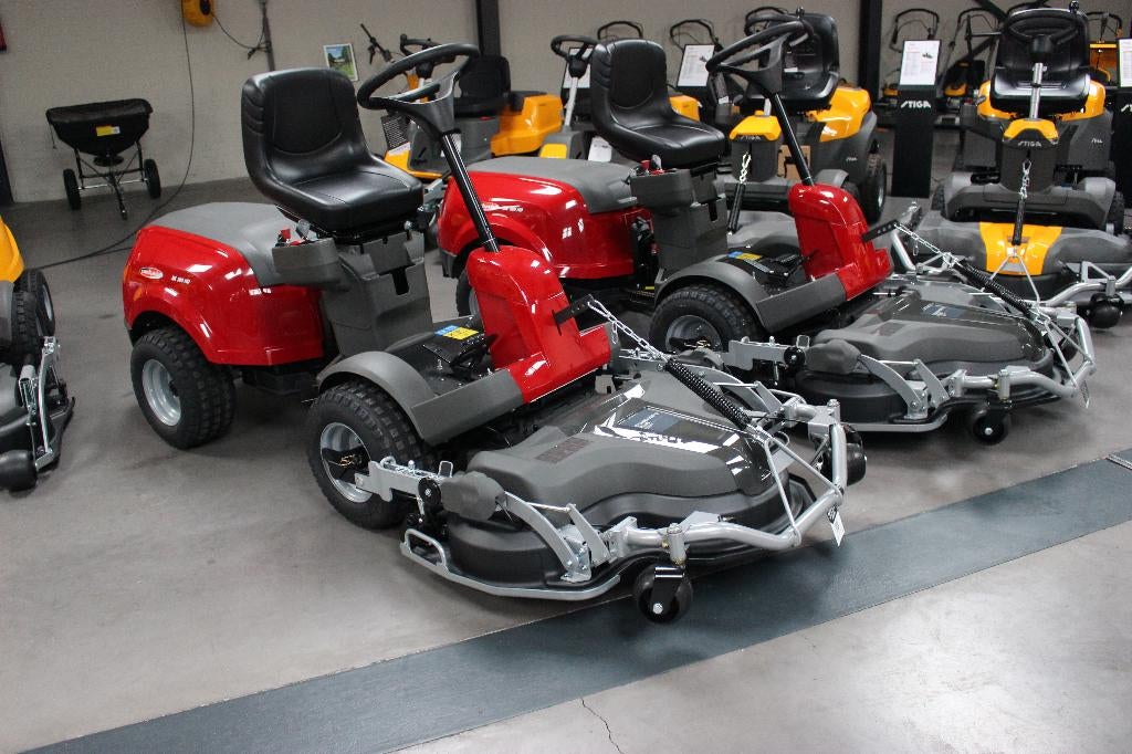 Gratis thuisbezorgd. Castelgarden 2 cilinder met maaidek, Tuin en Terras, Zitmaaiers, Nieuw, 90 tot 120 cm, Elektrische starter