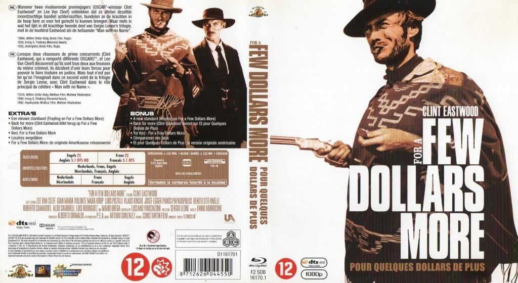et pour quelques dollars de plus (blu-ray) neuf, Enlèvement ou Envoi, Comme neuf, Autres genres