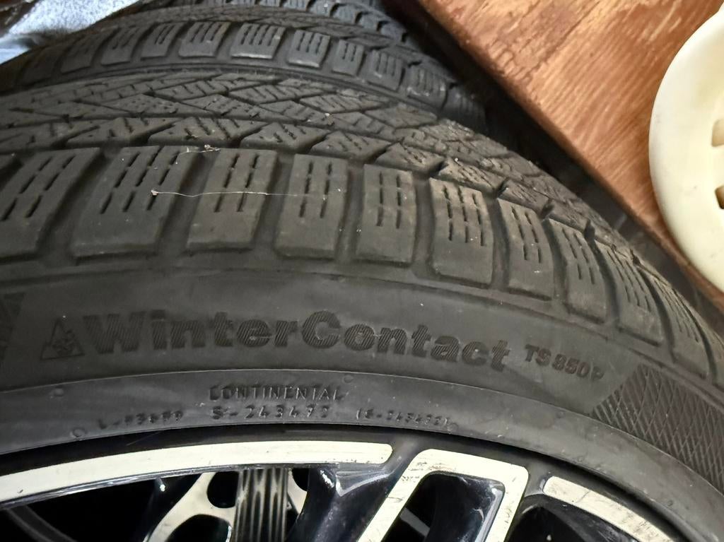 2x Continental Wintercontact TS850P 225 40 R18 92V, 18 inch, Gebruikt, Band(en), 225 mm