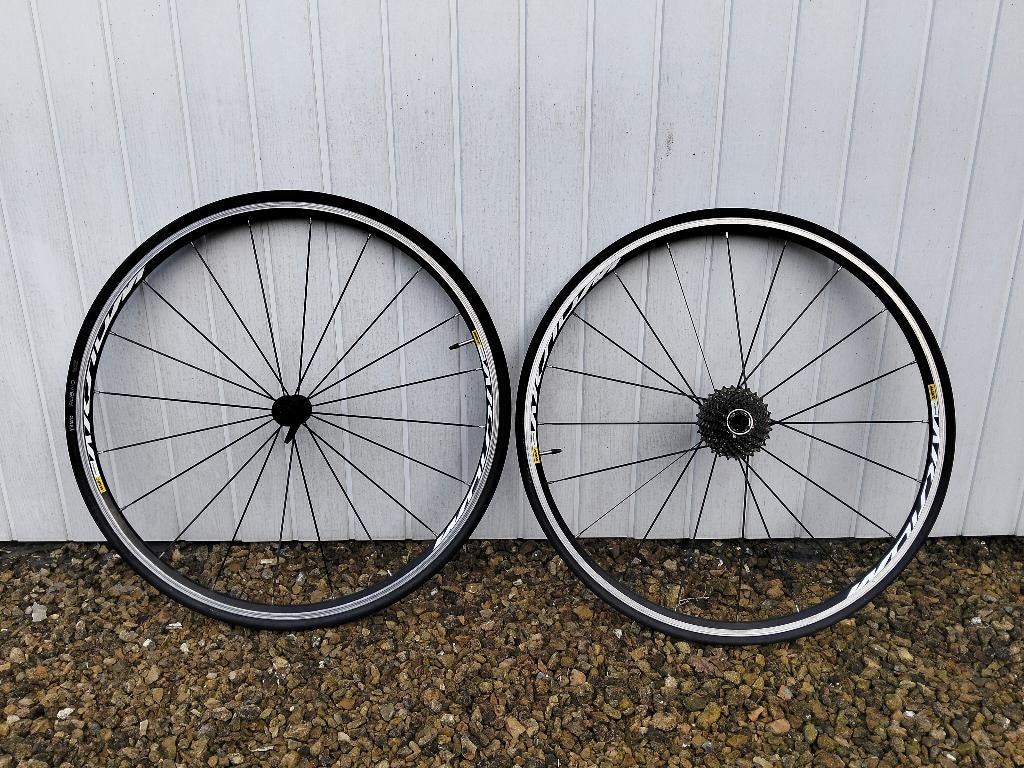 Mavic aksium, Fietsen en Brommers, Fietsen | Racefietsen, Gebruikt, 10 tot 15 versnellingen, Aluminium, Ophalen