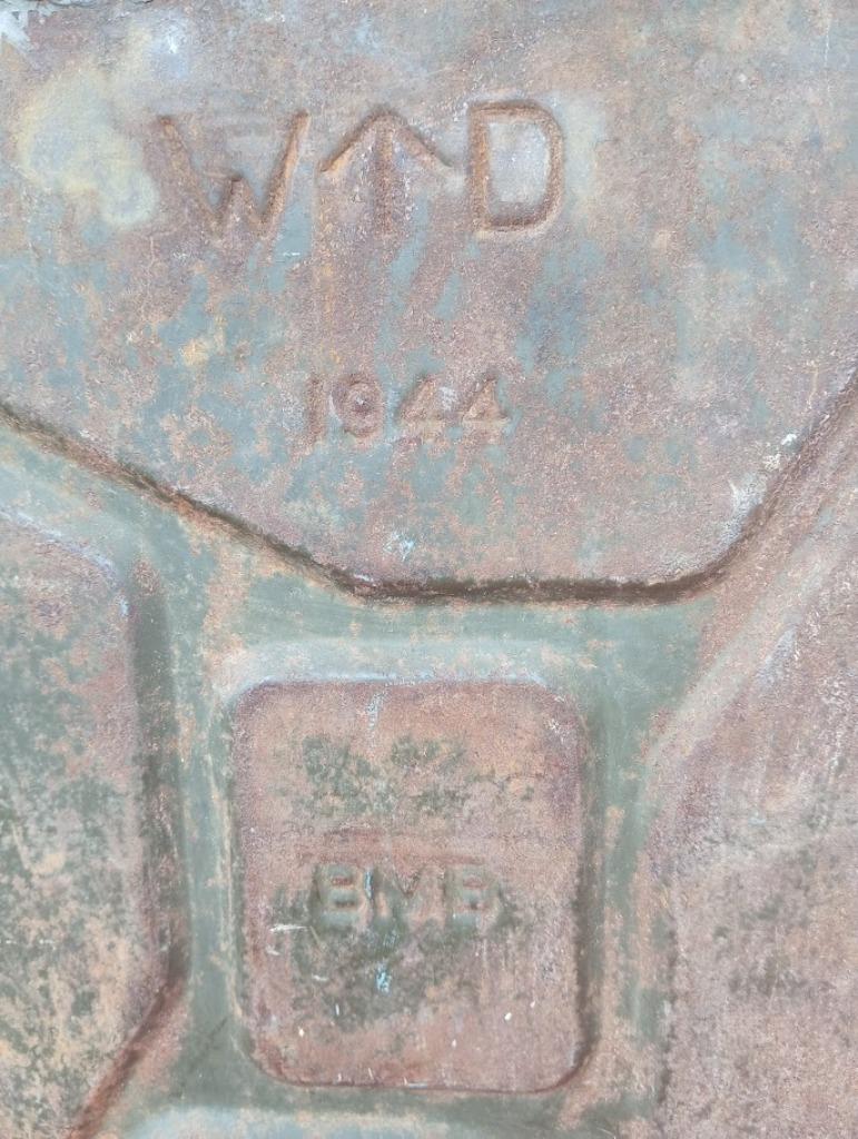 jerrican anglais 1944 WD, Verzamelen, Militaria | Tweede Wereldoorlog, Ophalen of Verzenden, Landmacht, Overige typen