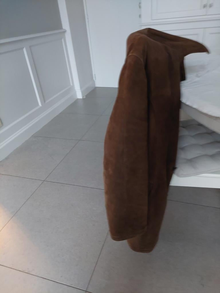 Mooie herenjas leder en wollen voering large, Kleding | Heren, Ophalen