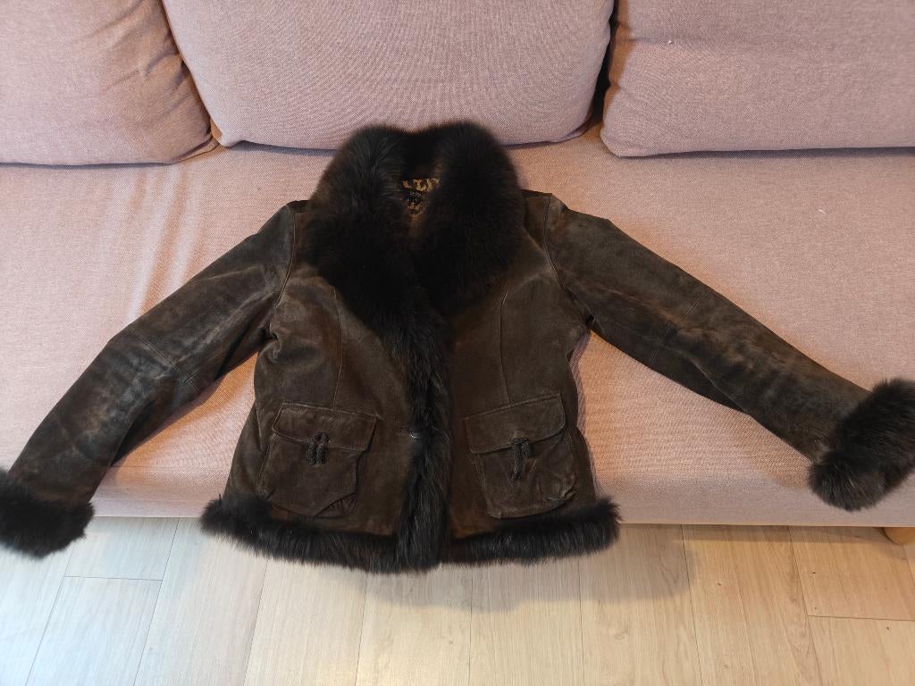 Oakwood Jas Dames - L, Taille 42/44 (L), Enlèvement ou Envoi, Comme neuf, Brun