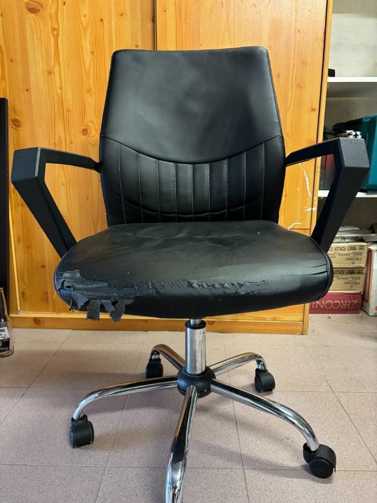 Chaise de bureau, Enlèvement, Utilisé, Noir, Chaise de bureau