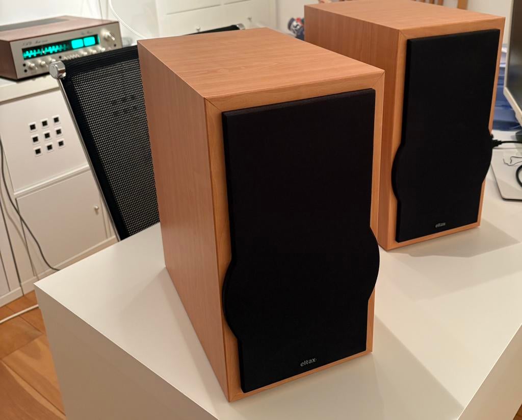 Enceintes Eltax Liberty 3 comme neuves, Enlèvement, Comme neuf