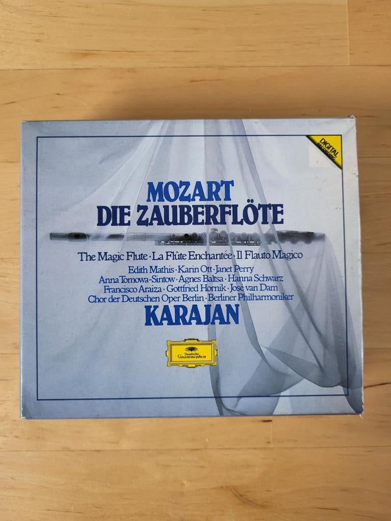 Cd Opera Mozart La Flûte enchantée, CD & DVD, Enlèvement ou Envoi, Classicisme, Opéra ou Opérette, Avec livret