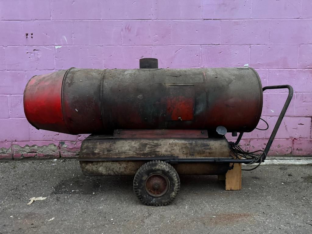 Zeer groot warmelucht kanon 50 euro, Ophalen, Gebruikt