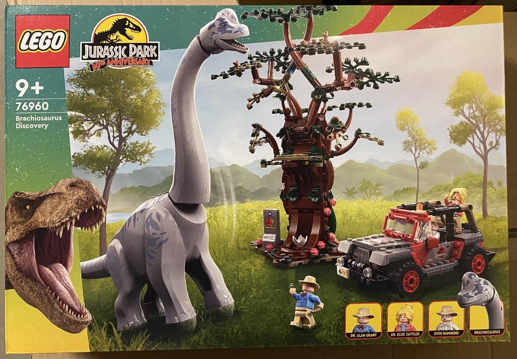 LEGO 76960 Jurassic Park Brachiosaurus Discovery, Ophalen of Verzenden, Nieuw, Complete set, Lego
