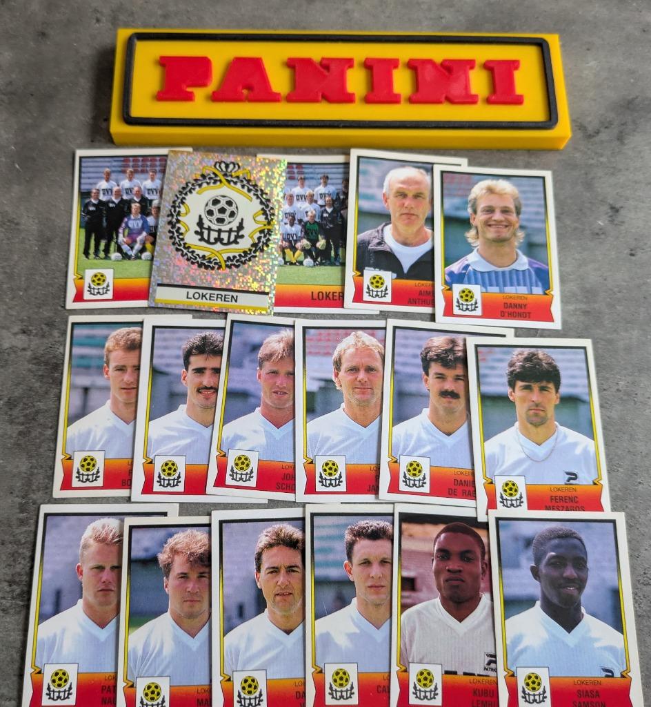 AUTOCOLLANTS PANINI FOOTBALL 92 17 1992 : LOKEREN foot, Envoi, Neuf