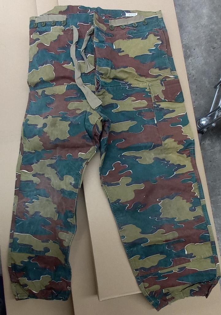 Vétement militaire pantalon Begetex Armée Belge 1963 T5, Enlèvement ou Envoi, Porté
