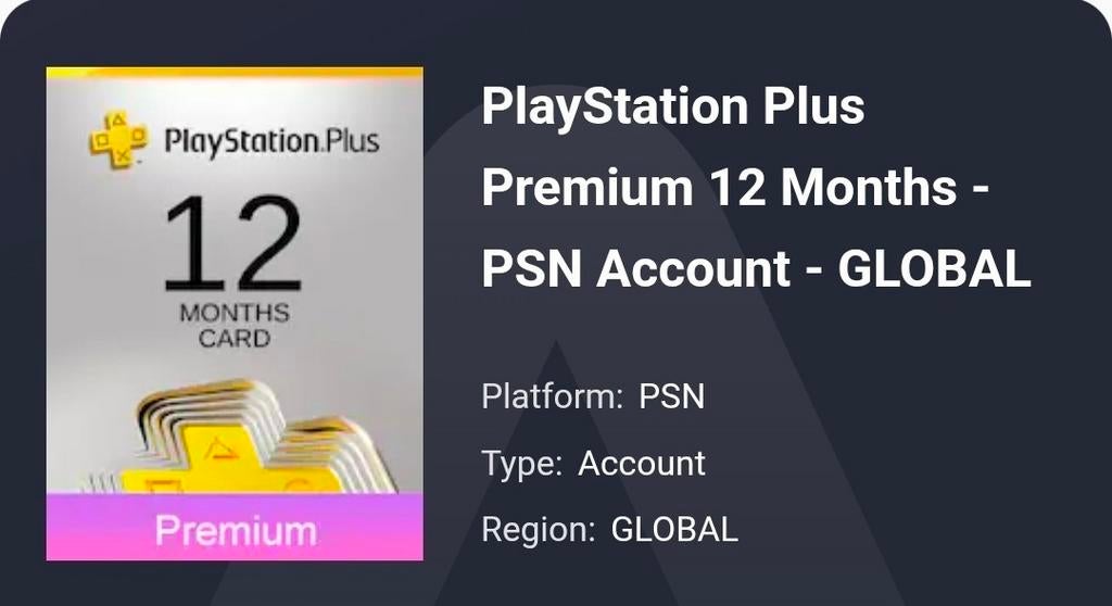 Playstation Abonnement, Enlèvement ou Envoi