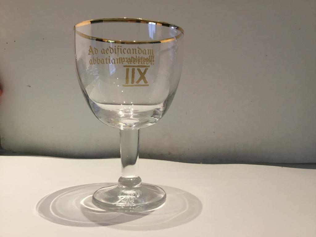 Verre westvleteren XII édition limitée des années 90 avec in, Collections, Enlèvement ou Envoi, Neuf, Verre à bière