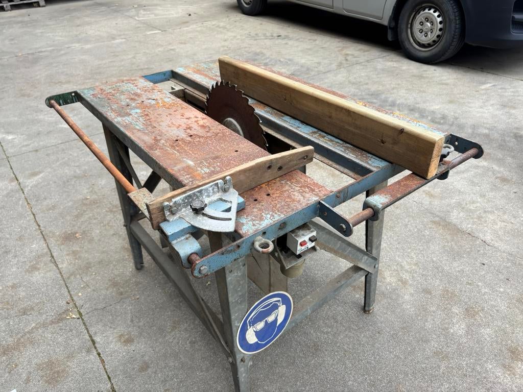 Zaagtafel professioneel materiaal 6kw motor tafelzaag, Ophalen