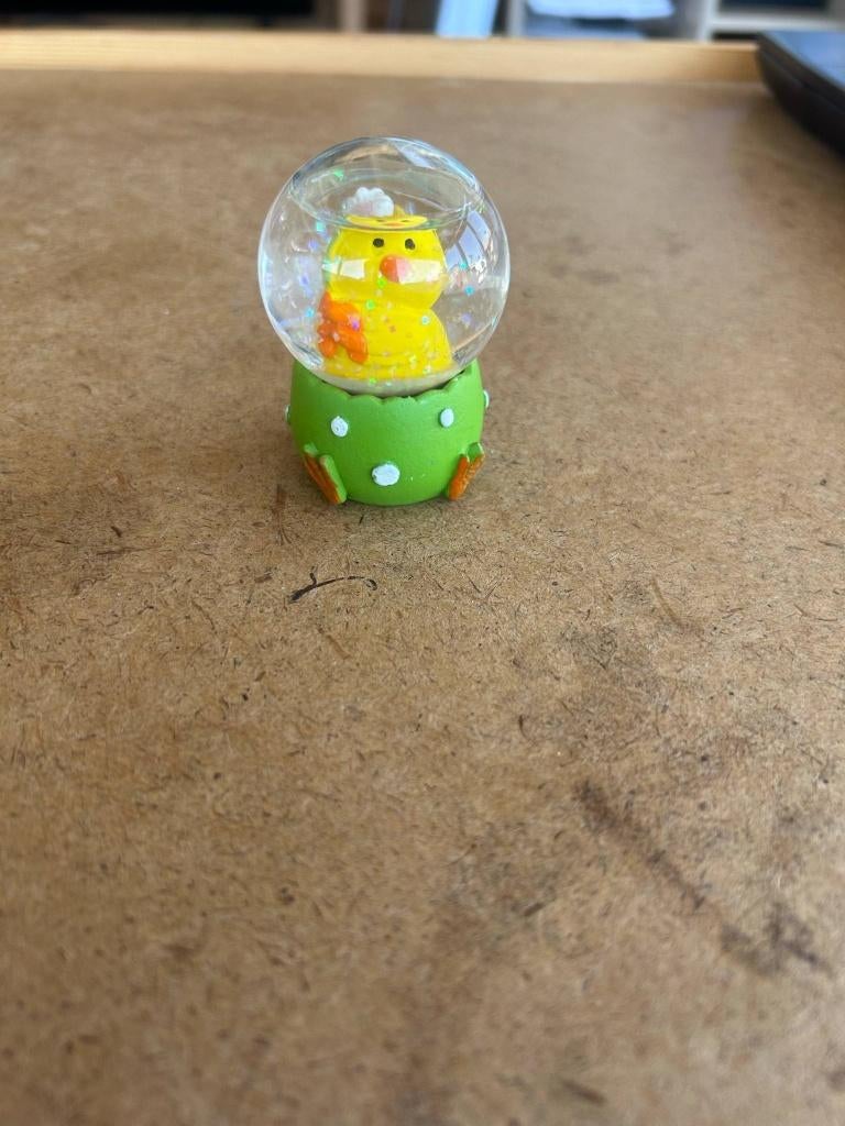 Boule à neige Poussin, Enlèvement, Utilisé, Animal