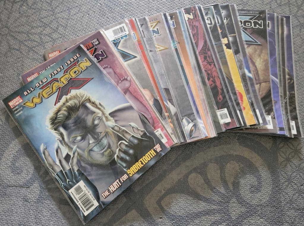 Weapon X #1-28 (completed - 2002-04), Série complète ou Série, Enlèvement, Comme neuf