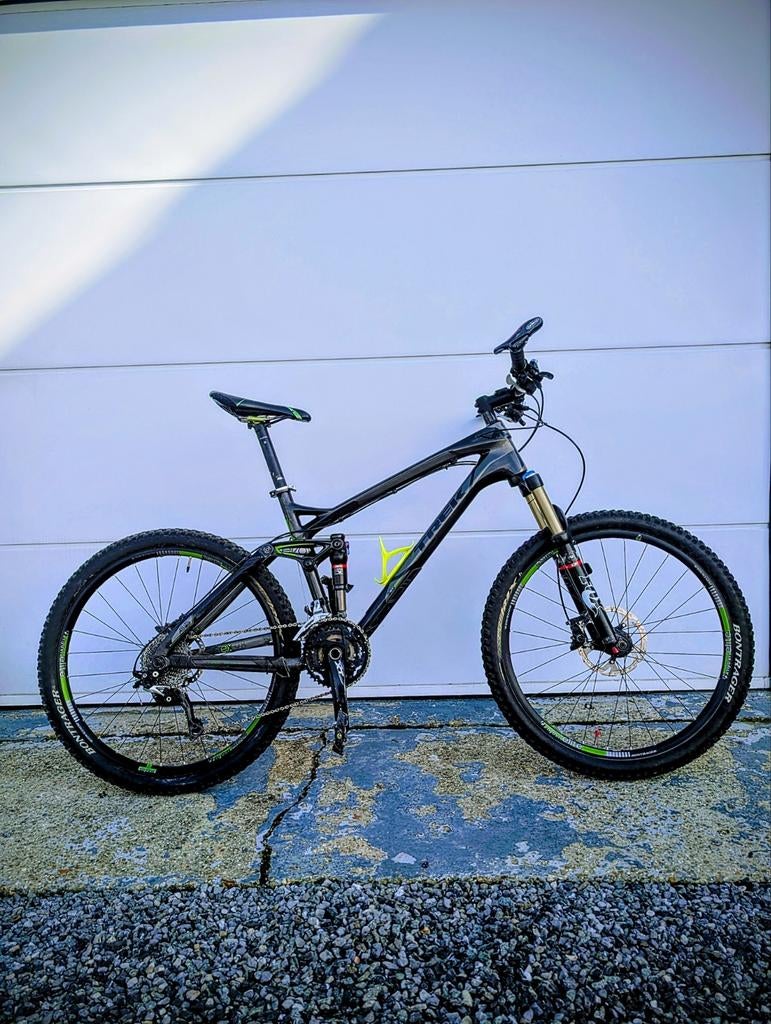 Trek Fuel Ex 9.8 entièrement en carbone, VTT tout suspendu, Enlèvement, Utilisé, Trek