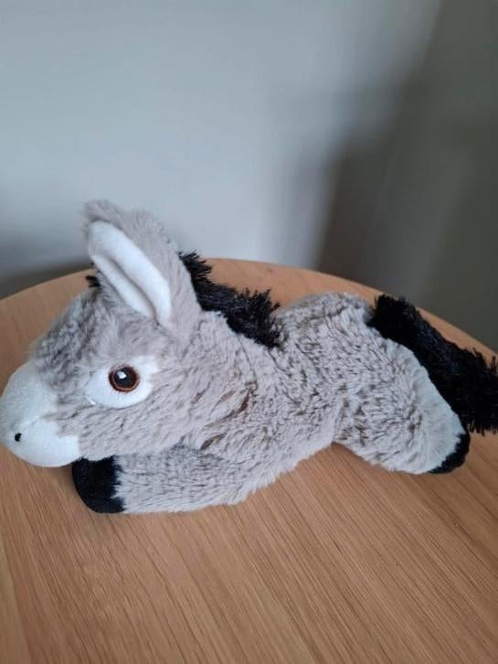 Knuffel ezel Planet Nature uit dierentuin, Kinderen en Baby's, Speelgoed | Knuffels en Pluche, Ophalen, Zo goed als nieuw, Overige typen