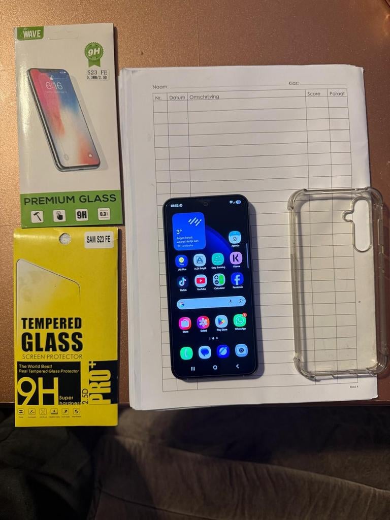 Samsung S23 fe 256 gb, 256 GB, Ophalen of Verzenden