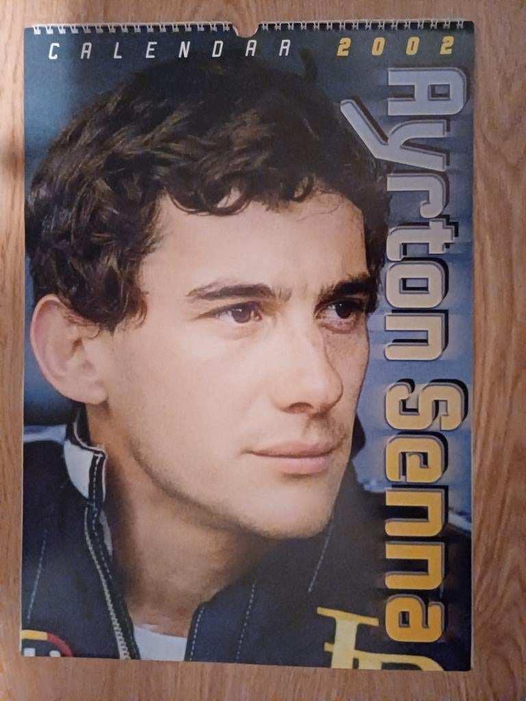 Kalender Ayrton Senna A3 2002, Ophalen of Verzenden, Formule 1