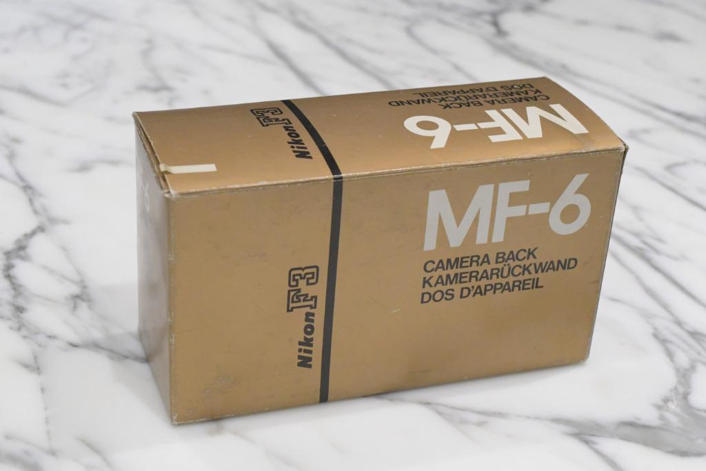 Appareil photo Nikon MF-6 arrière pour Nikon F3, TV, Hi-fi & Vidéo, Enlèvement ou Envoi, Comme neuf, Autres types
