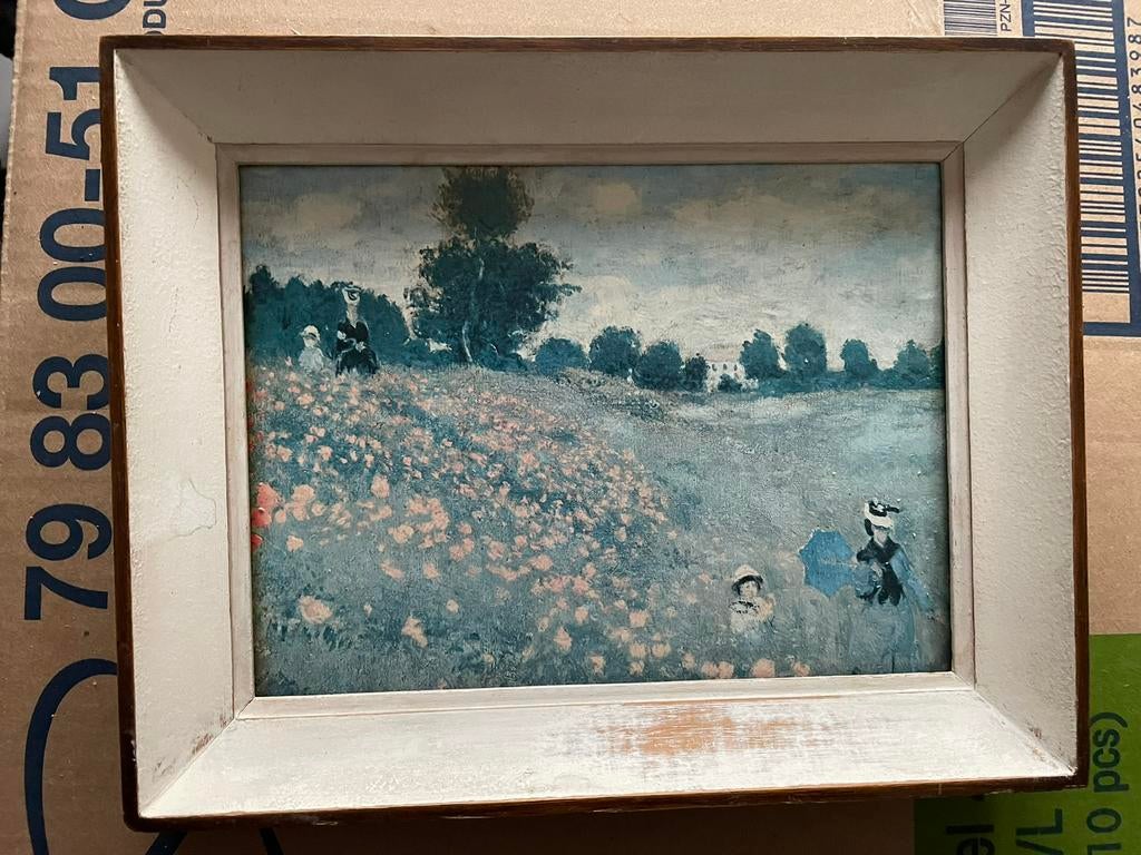 Peinture champ de Pavot, Antiquités & Art, Enlèvement