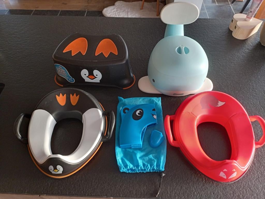 WC verkleinbril met stapje / Plaspotje / verkleinbril..., Ophalen