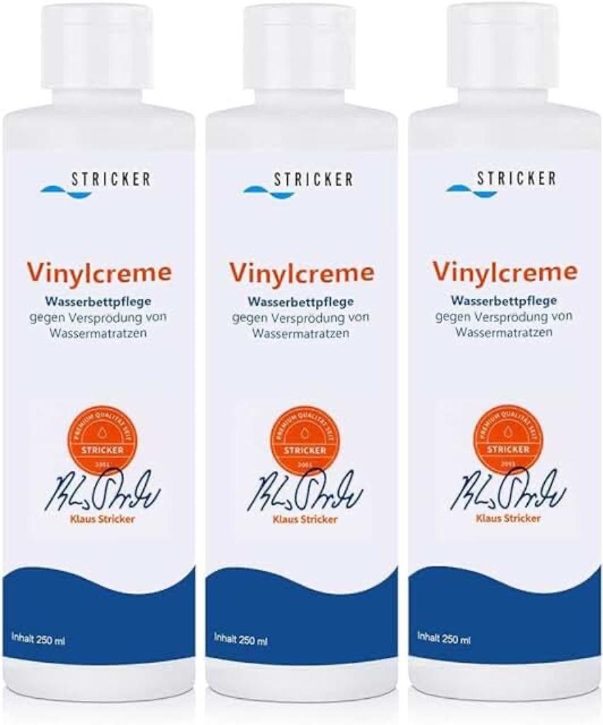 3 Bidons Vinylcreme pour matelas à eau, Maison & Meubles, Chambre à coucher | Lits, Neuf, Enlèvement ou Envoi
