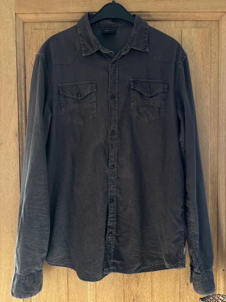 overhemd ARMANI JEANS (L), Armani Jeans, Ophalen of Verzenden, Zo goed als nieuw, Halswijdte 41/42 (L)