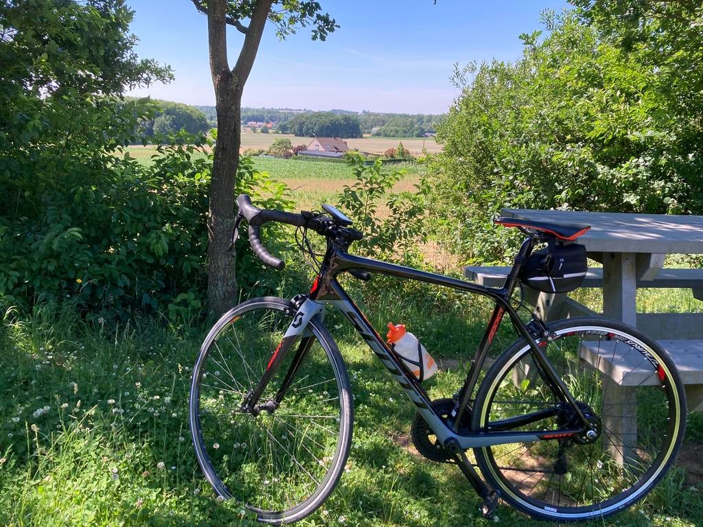 Omgevormde ebike Scott, Ophalen, Zo goed als nieuw
