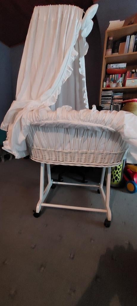 Rotan baby wieg, Enlèvement, Comme neuf, Berceau