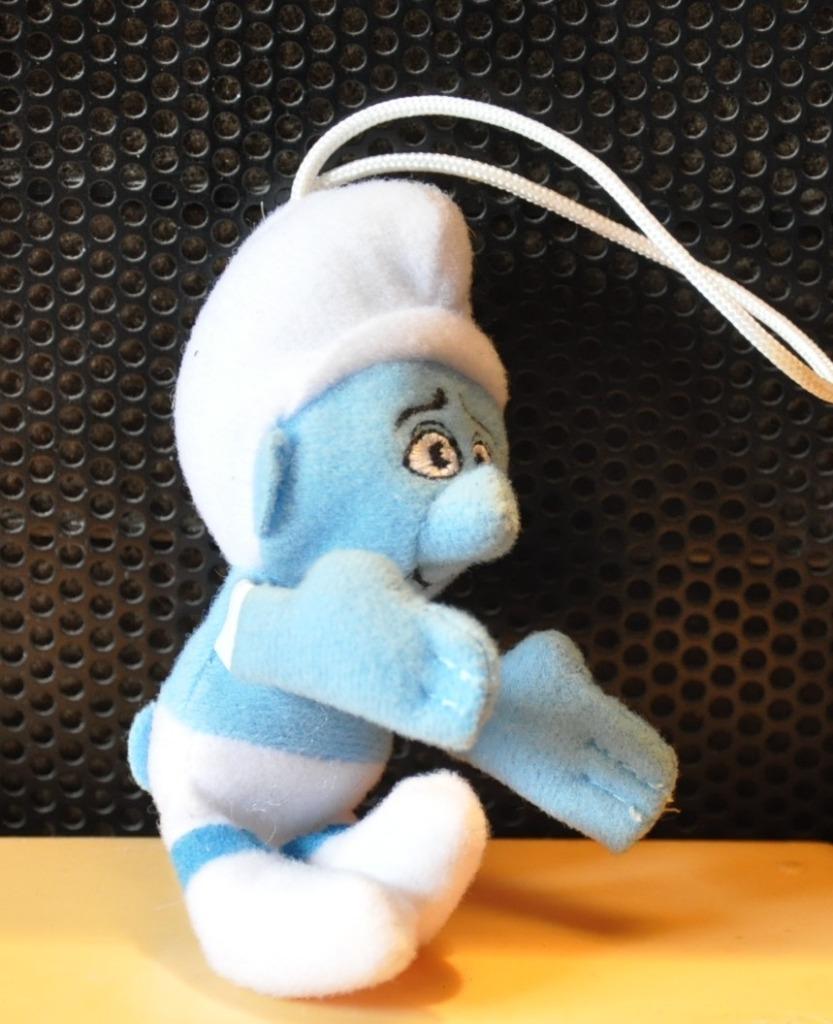 figurine schtroumpfs peluche (15), Enlèvement ou Envoi, Utilisé