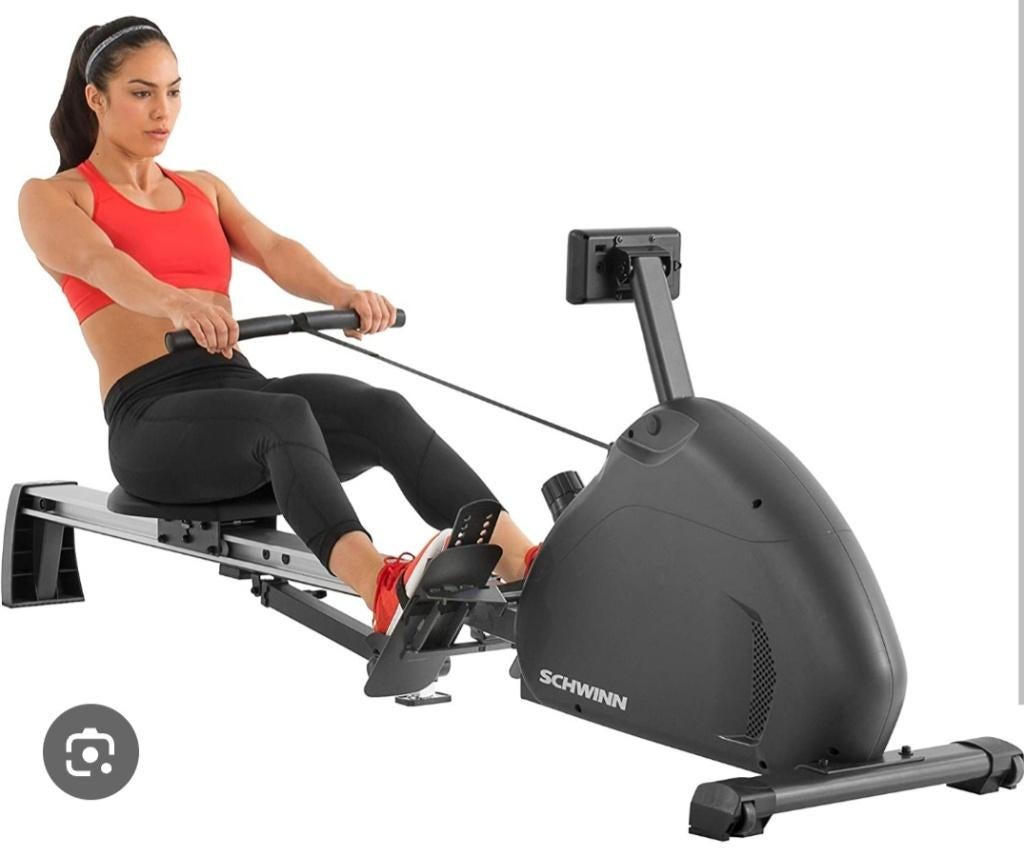 Magnetische Roeimachine, Schwinn crewmaster, Sport en Fitness, Fitnessmaterialen, Ophalen, Zo goed als nieuw, Benen, Overige typen