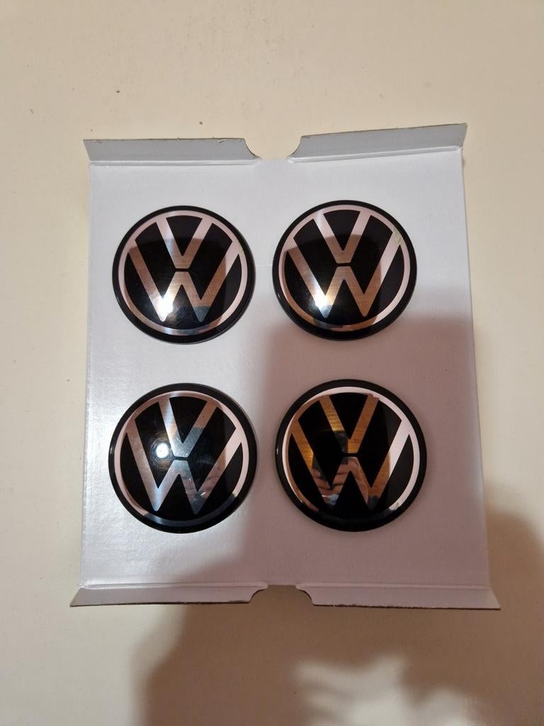 Set cache-moyeu VW originaux pour jantes alliage Golf 8, Enlèvement ou Envoi, Comme neuf