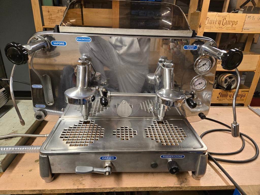 Faema e61 vintage 1964, Elektronische apparatuur, Koffiezetapparaten, Gebruikt, Espresso apparaat, Gemalen koffie, 4 tot 10 kopjes