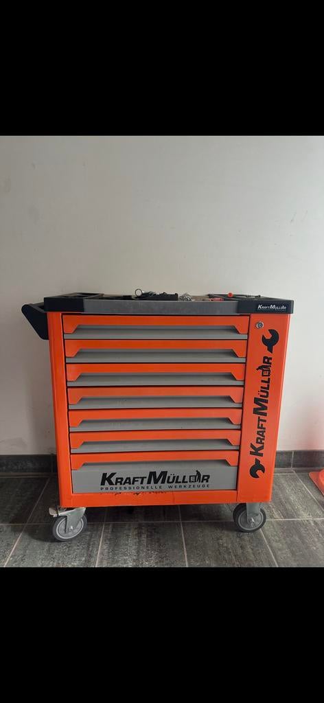 Gereedschapswagen kraft muller, Auto diversen, Ophalen of Verzenden, Zo goed als nieuw