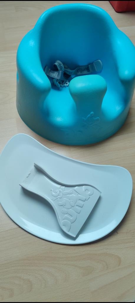 Bumbo zitje met tafeltje, Ophalen, Gebruikt