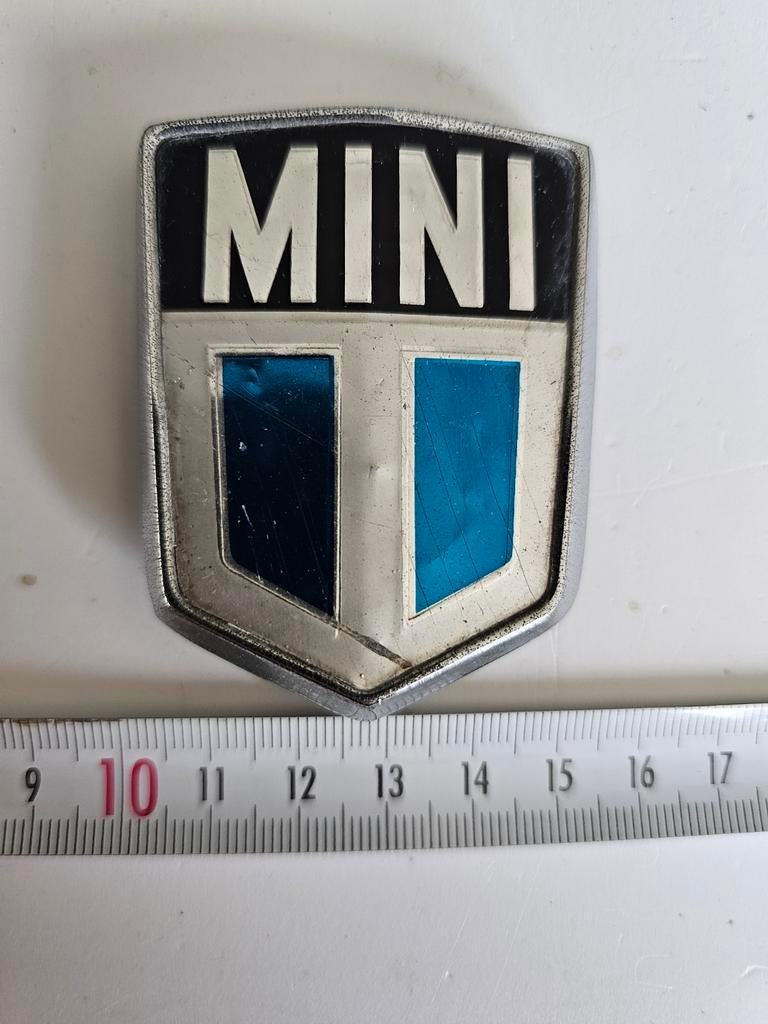Vintage Mini Cooper Austin-embleem, Verzenden, Zo goed als nieuw