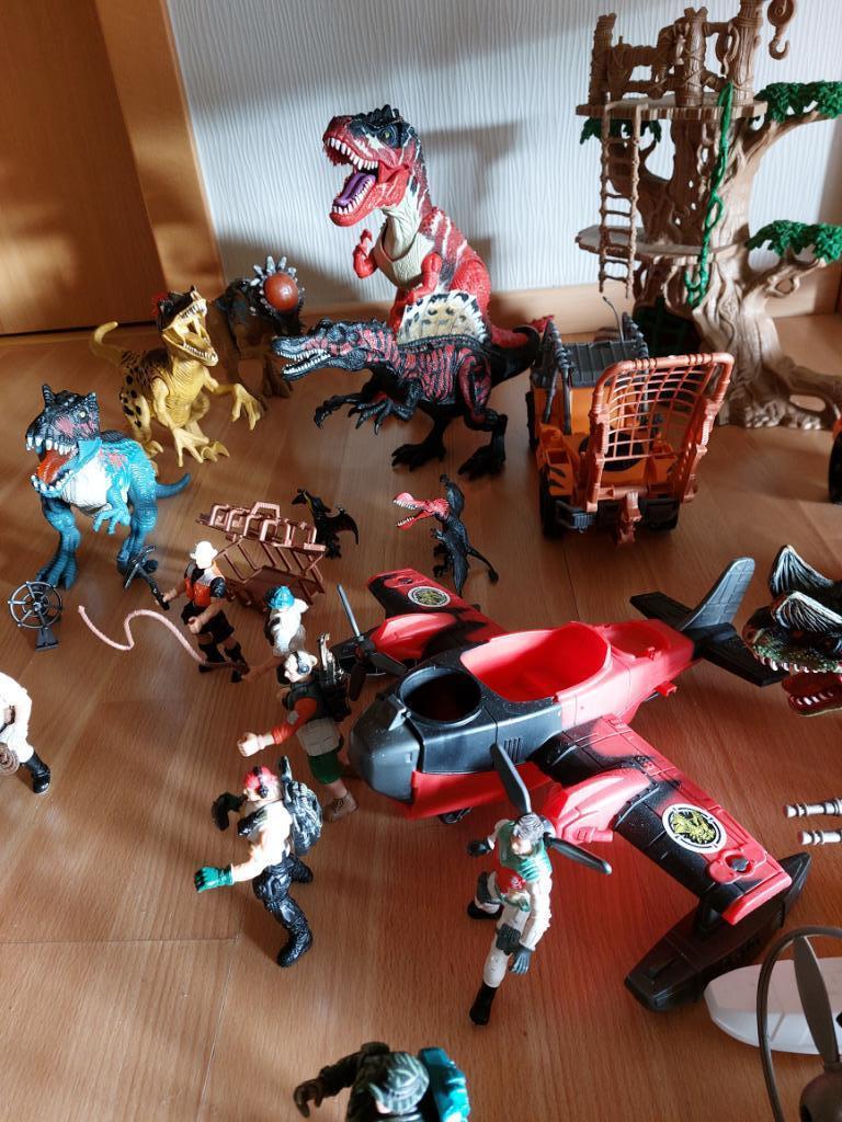 Grand ensemble de Jurassic Park - Dinosaures, Enlèvement ou Envoi, Utilisé