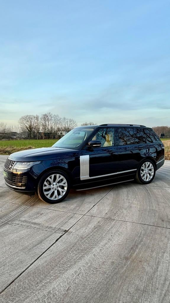 Range rover 3.0 sdv6 1e eigenaar lage km stand, Auto's, Automaat, Blauw, Leder, Bedrijf
