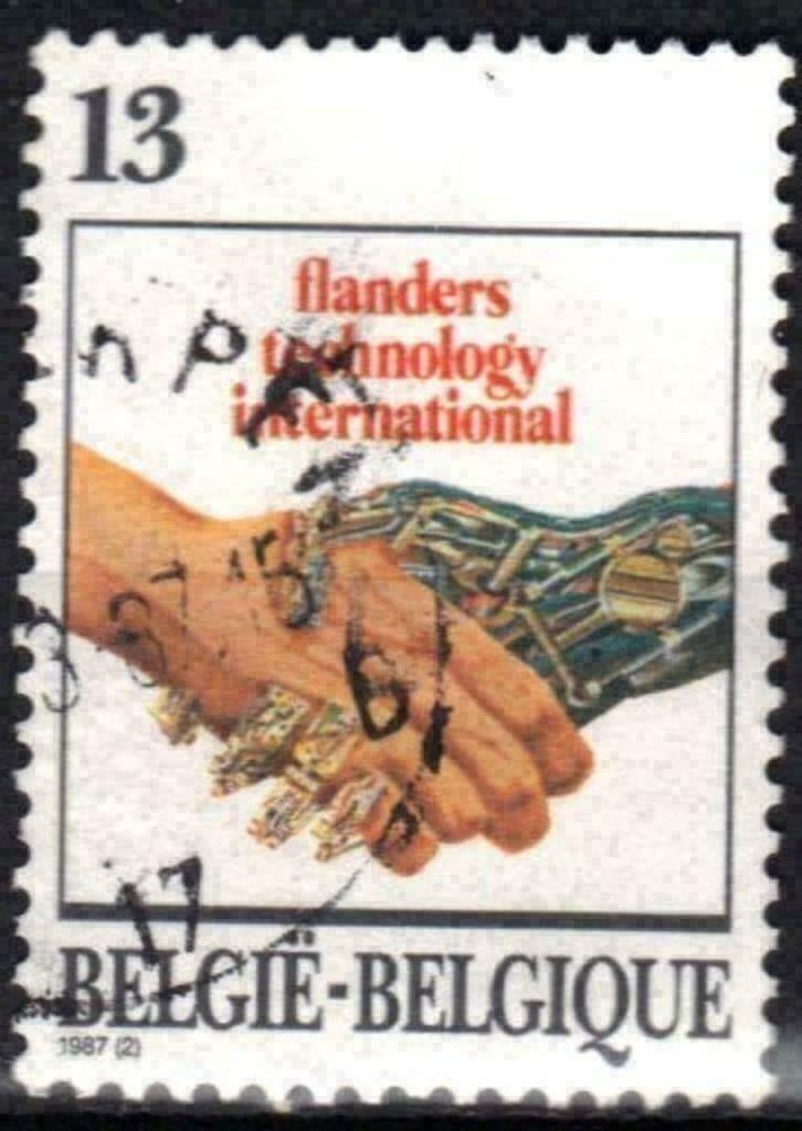 Belgie 1987 - Yvert/OBP 2243 - Flanders Technology (ST), Postzegels en Munten, Verzenden, Gestempeld, Gestempeld