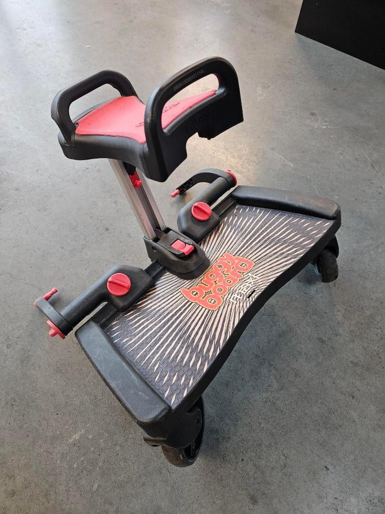 Lascal Buggy Board Maxi + Saddle (meerijplank en zadel), Kinderen en Baby's, Buggy's, Gebruikt, Overige merken, Ophalen