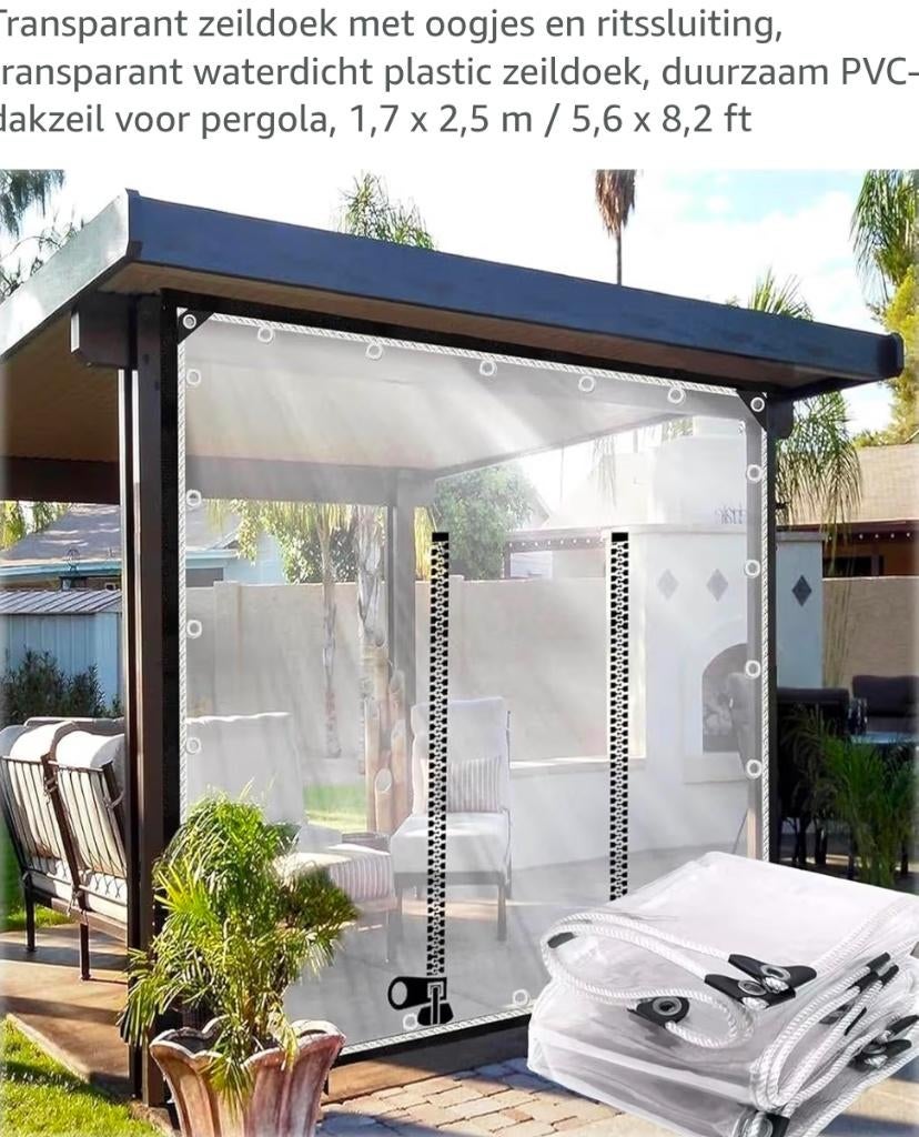 Bâche transparente pour véranda ou camping, Enlèvement, Comme neuf, Véranda