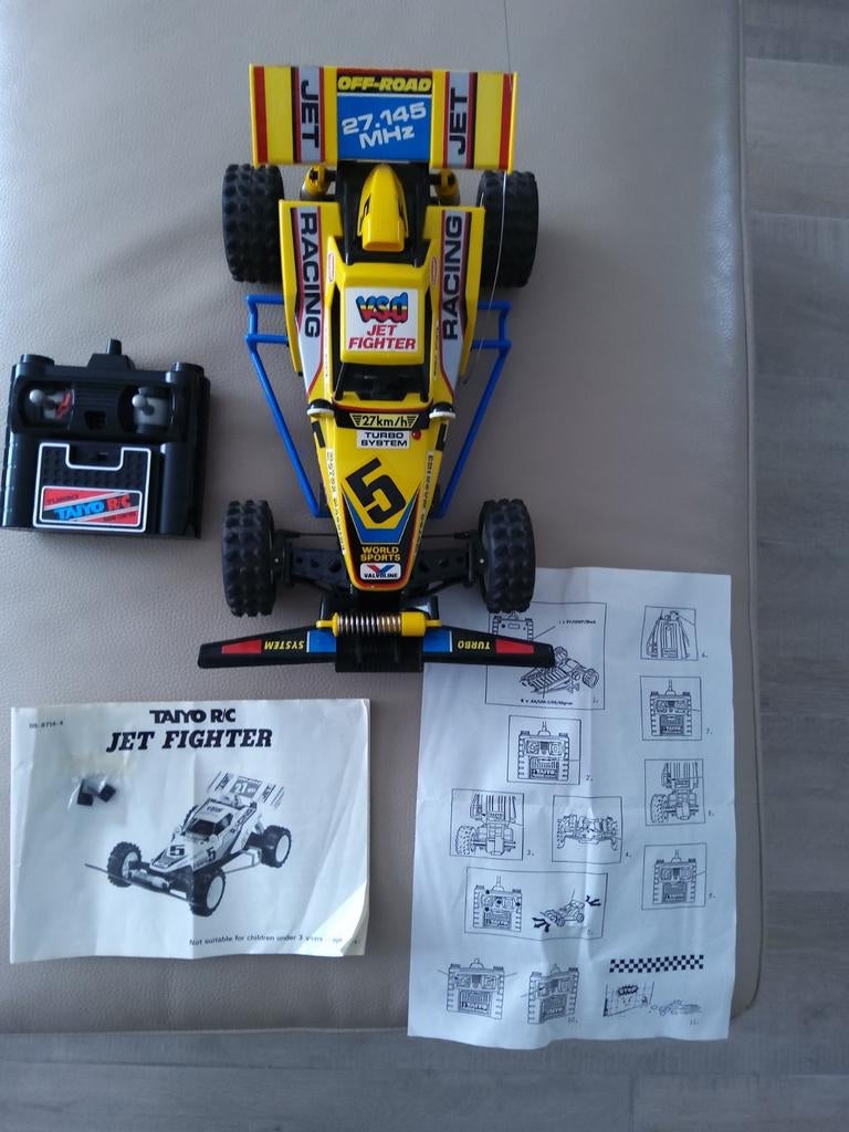 Voiture téléguidée Jet Fighter ( TAIYO ) R/C., Hobby & Loisirs créatifs, Enlèvement, Comme neuf