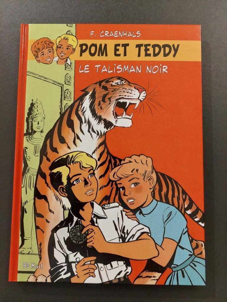 Pom et Teddy - talisman noir - TL 1000 ex Nté BDmust +XL, Livres, Enlèvement ou Envoi, Comme neuf